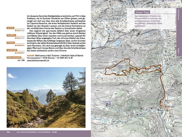 Produktbild Tessin Raus und Mountainbiken | E-Mountainbiken (Deutsch, Hallwag Kümmerly+Frey AG, 2022)