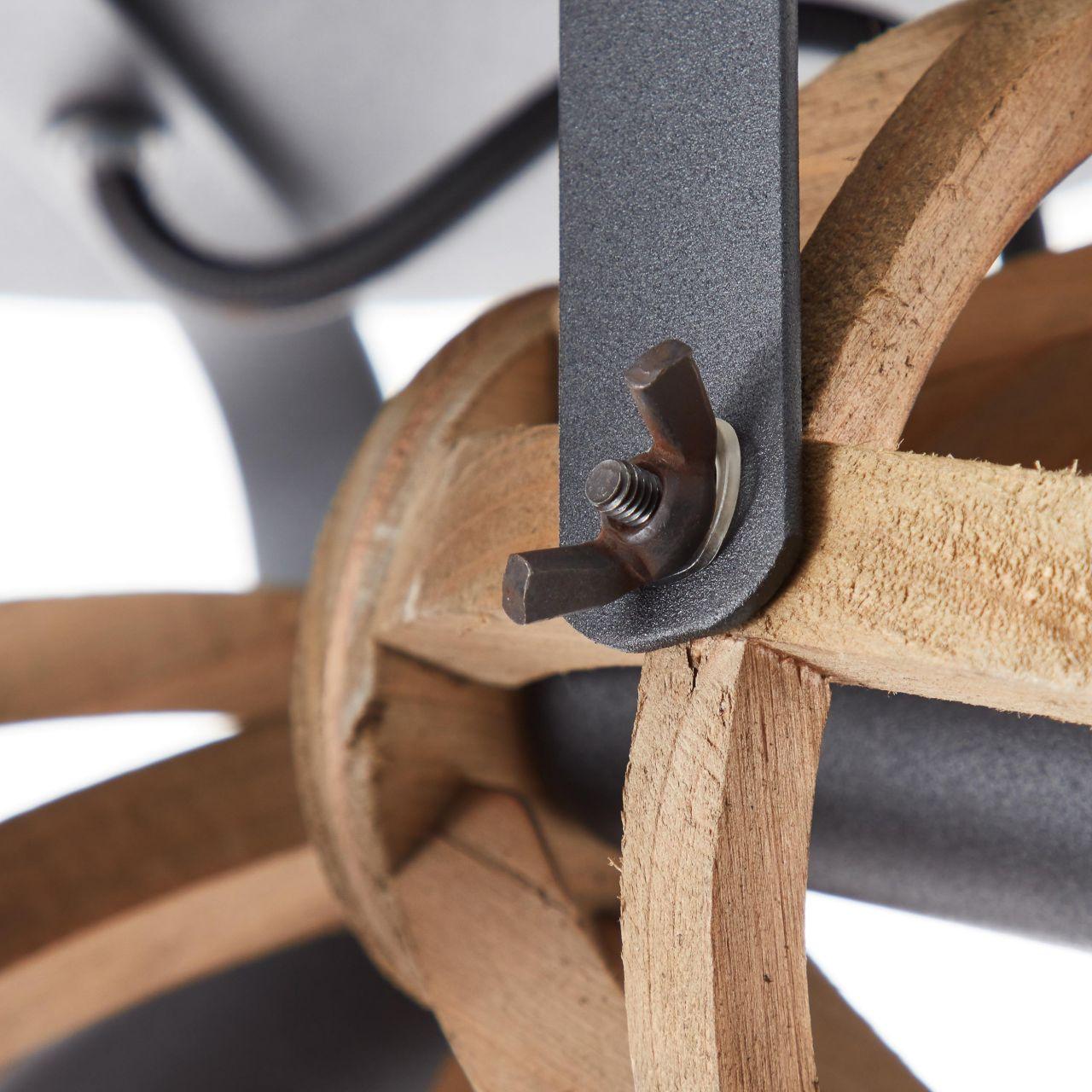 Thumbnail - Brilliant, Wandleuchte + Deckenleuchte, Matrix Wood E14 RO3 Spotrondell, 3-flammig (E14)