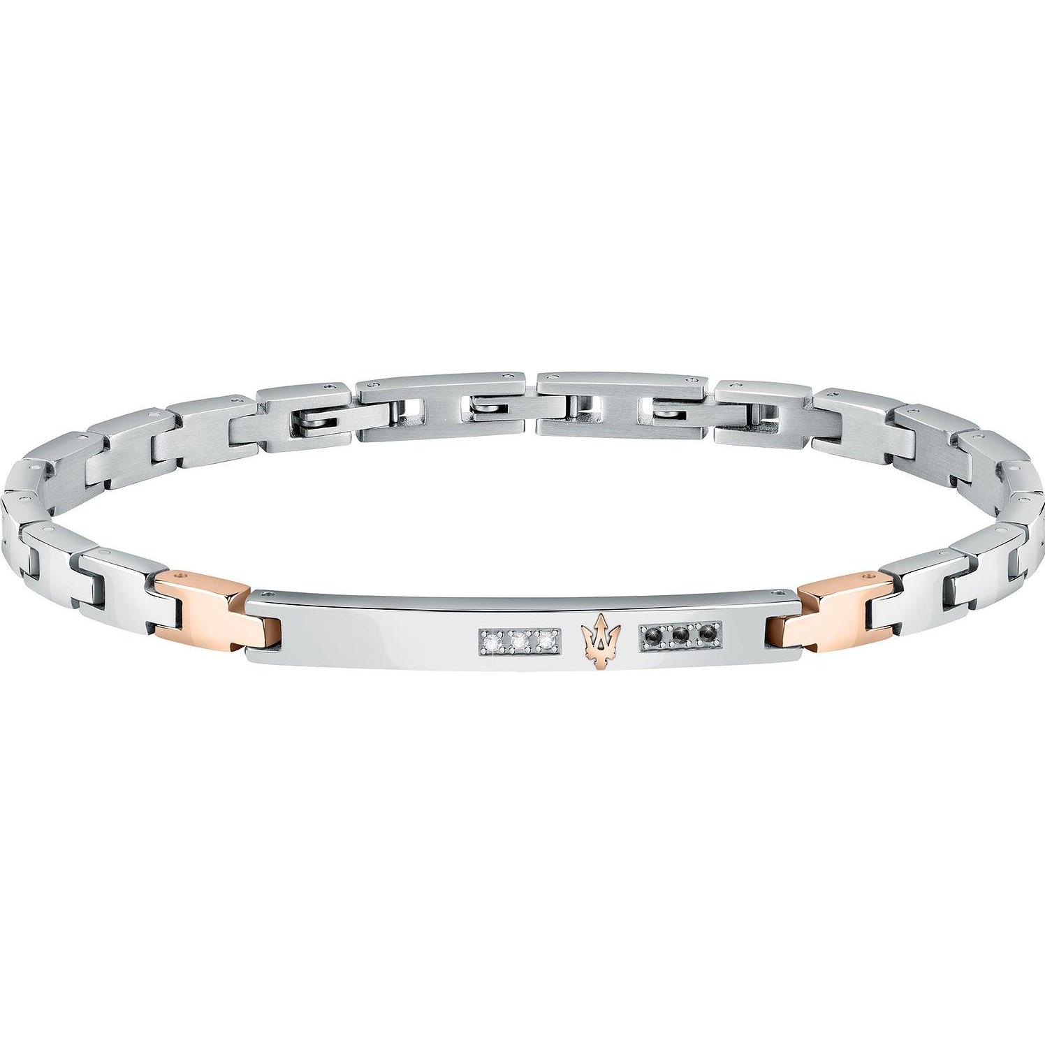 Maserati, Armschmuck, Armband, (22 cm, Edelstahl)
