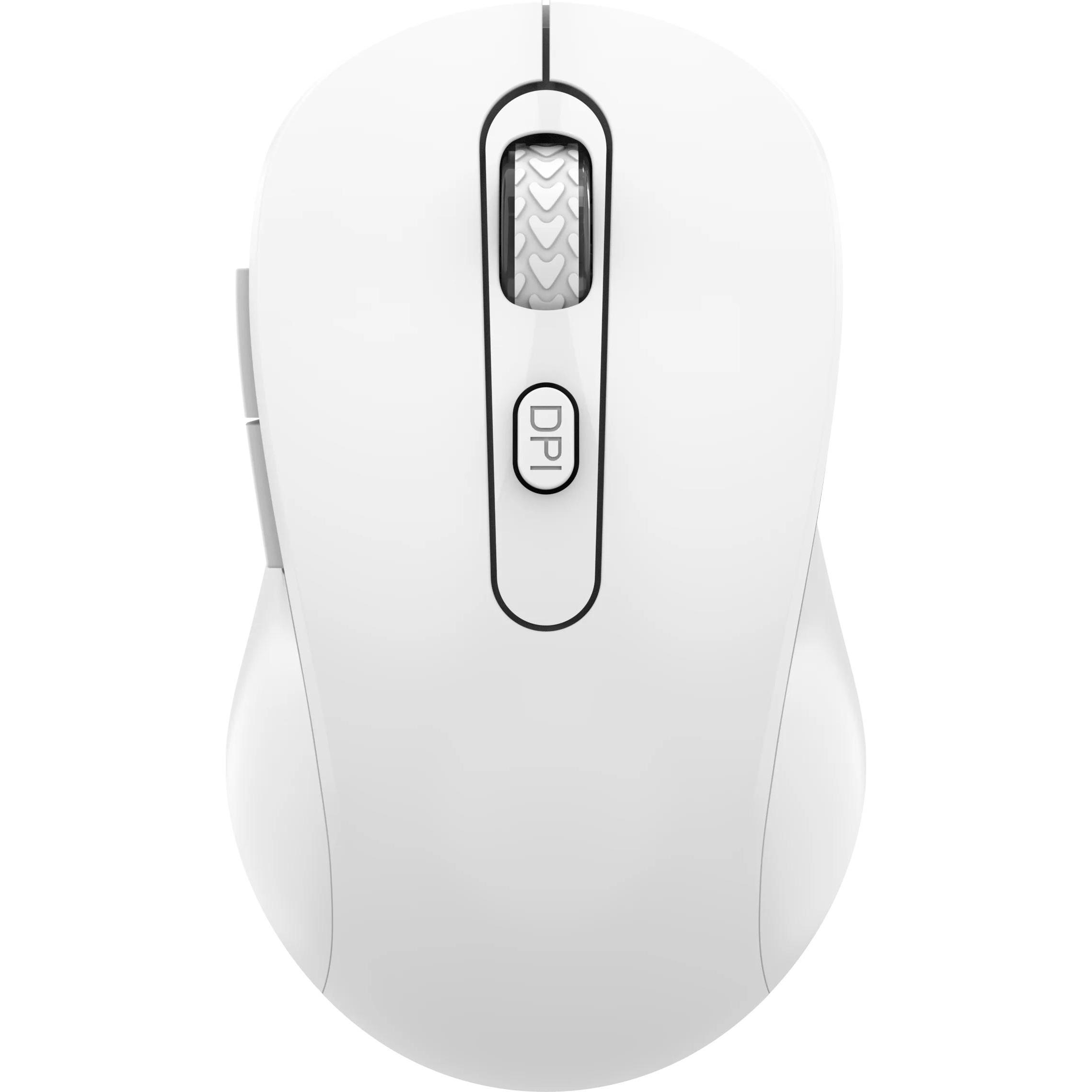 ADJ Mouse USB Ottico 6d Evo Pure Wh 1000 Dpi 6 Tasti Plug&Play, Mouse