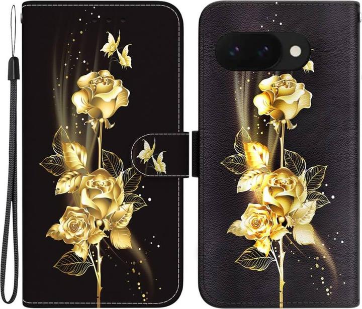 Produktbild Cover-Discount Google Pixel 9a - Tasche Hülle mit Blüten Motiv (Google Pixel 9a)