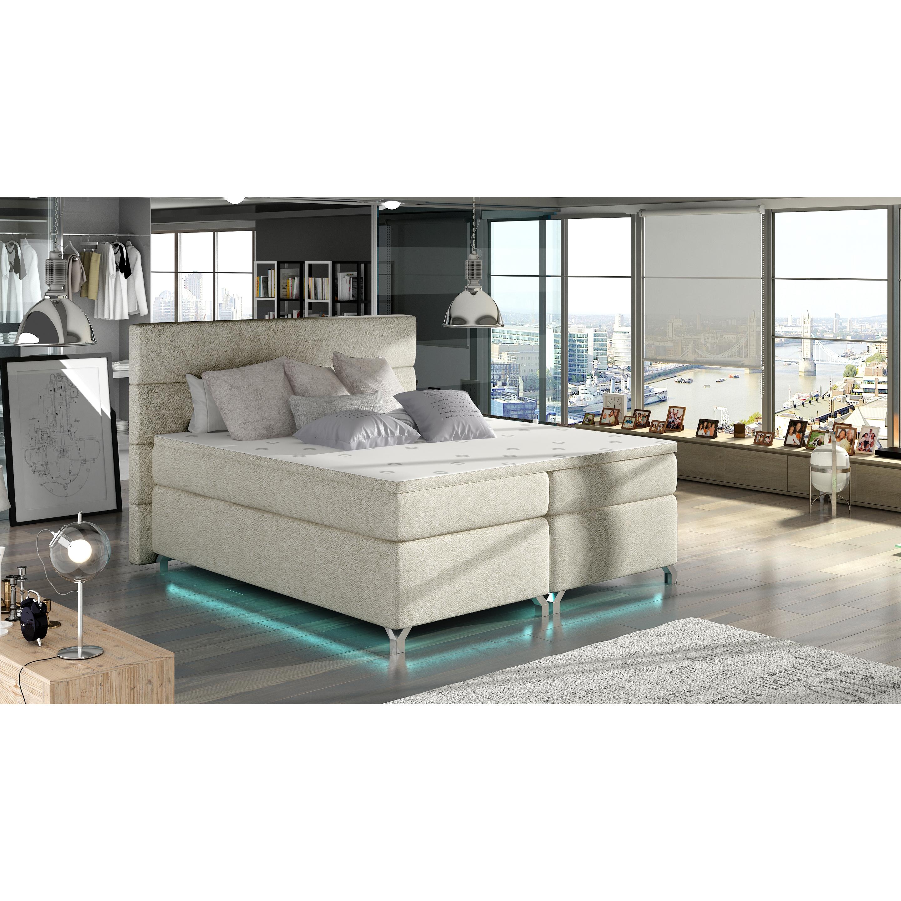 ELTAP, Bett, Amadeo mit Stauraum (160 x 200 cm)
