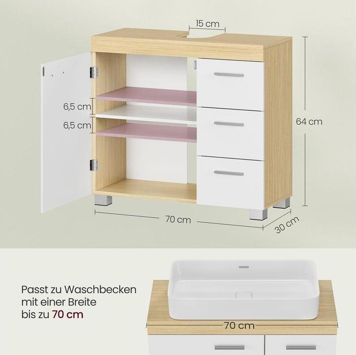 Produktbild Vasagle Nelio (70 x 30 x 64 cm)