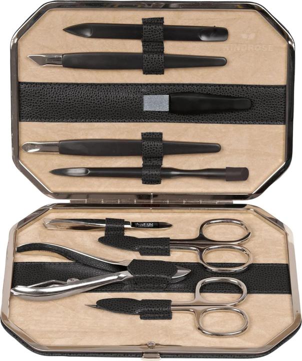 Produktbild Windrose Beluga Schmuckkasten Leder 17.5 cm