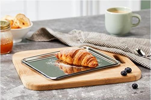 Produktbild de Buyer Backwarenplatte mit rundem Rand 24x19 cm