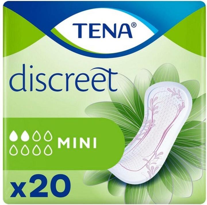 Actual product image Tena DISCREET compresa incontinencia mini 12 uds (20 x, Mini)