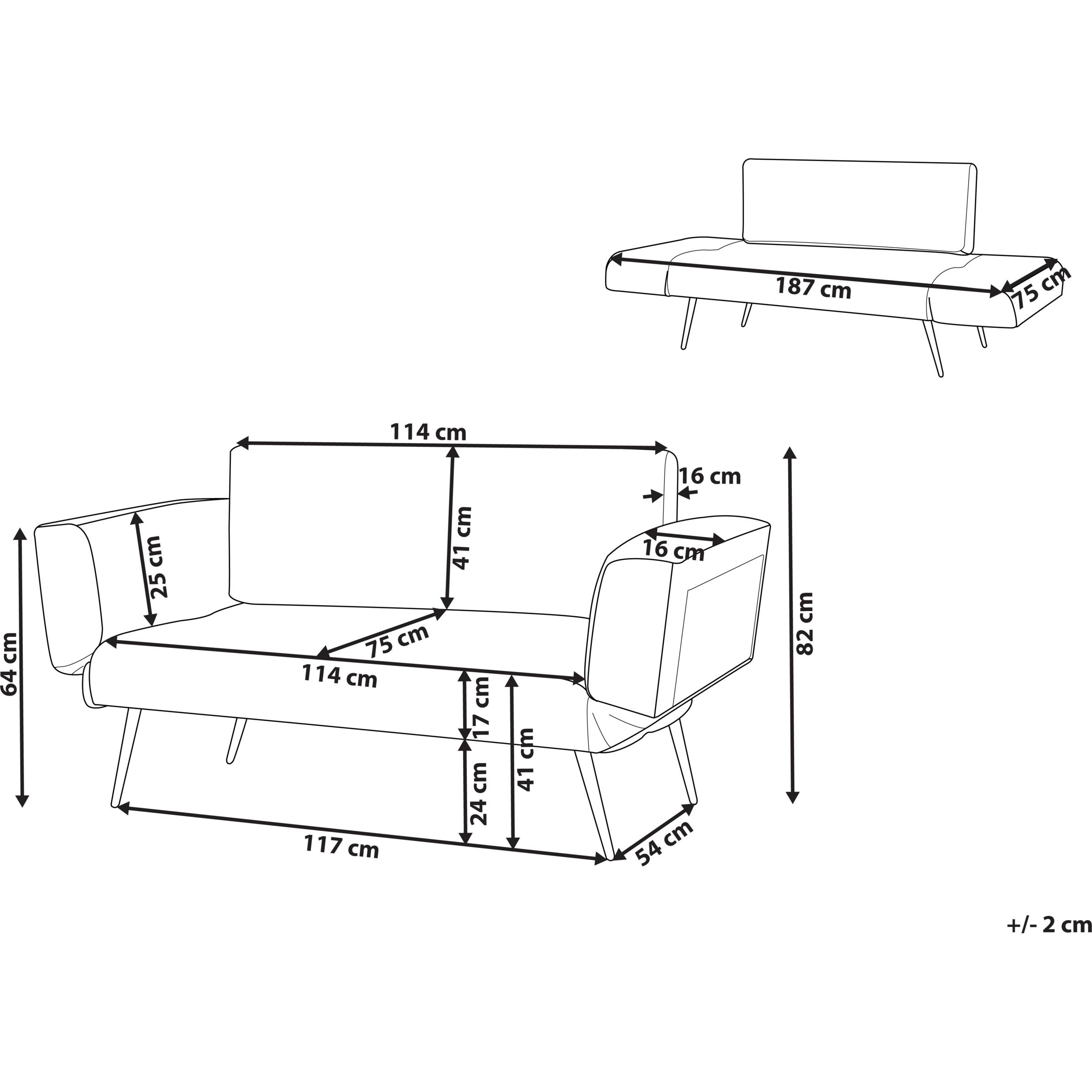 Thumbnail - Beliani, Sofa, Saarela