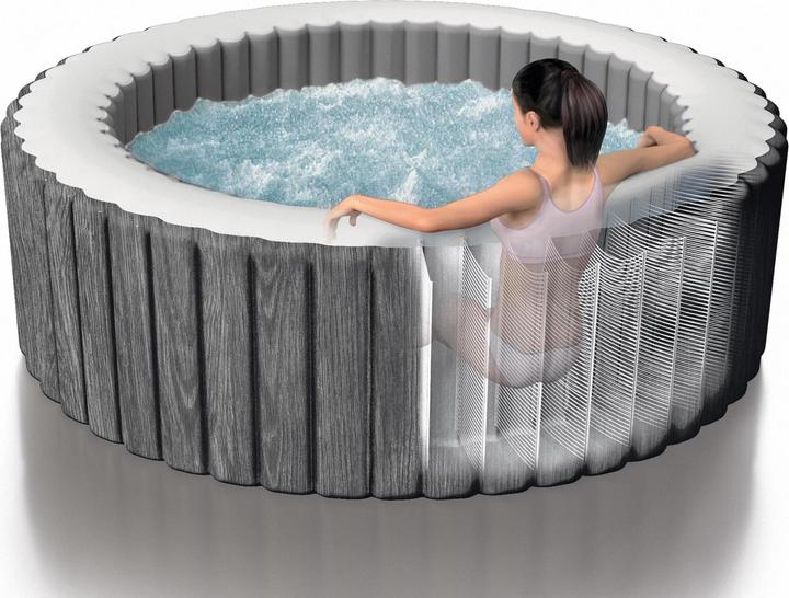 Produktbild Intex Pure SPA Bubble GreyWood XXL Deluxe (6 Personen)