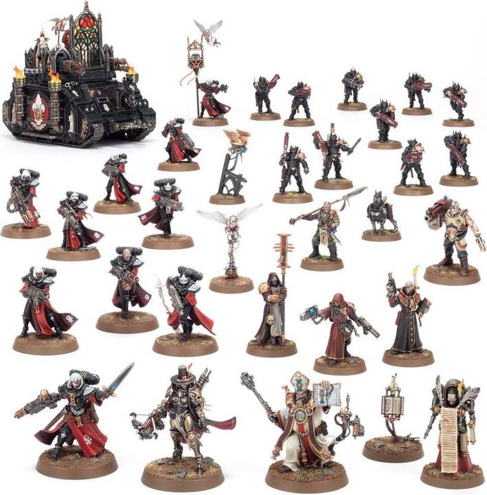 Produktbild Games Workshop Warhammer 40k - Battleforce Agents Imperiaux : Ordo Hereticus (2024) (Kunststoff)
