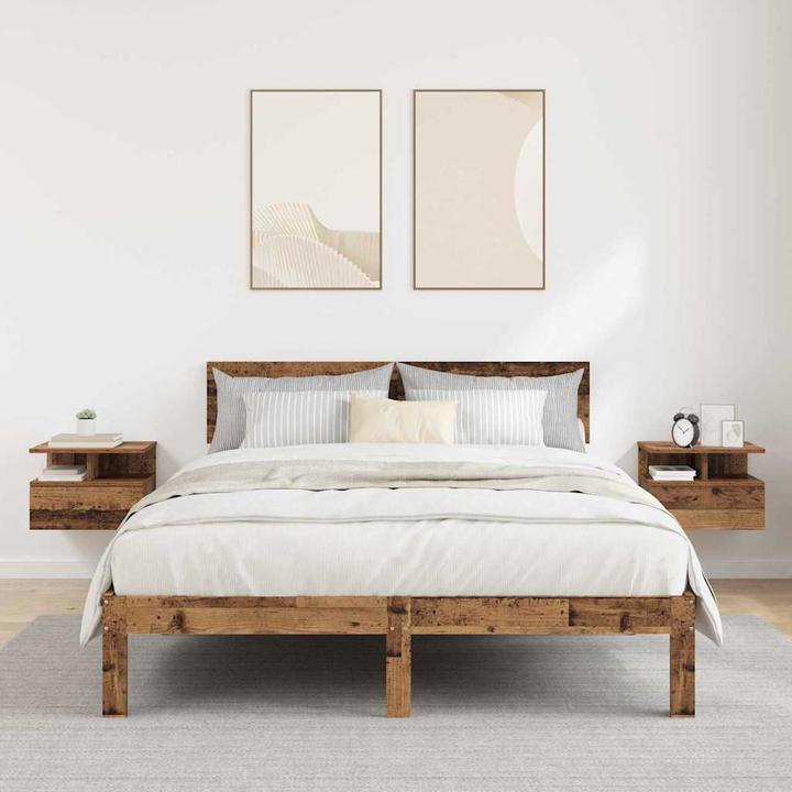 Immagine prodotto vidaXL Schwebender Nachttisch (31 x 40 x 28 cm)