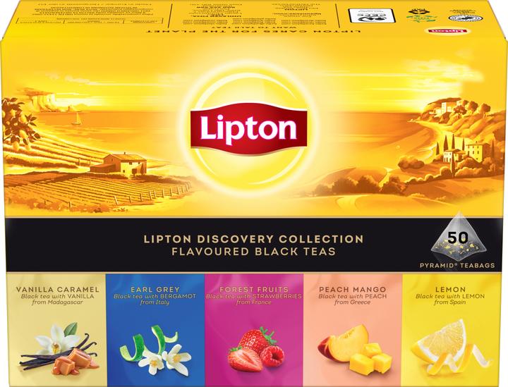 Produktbild Lipton Teebeutel Discovery Collection 50 Stück (82 g)