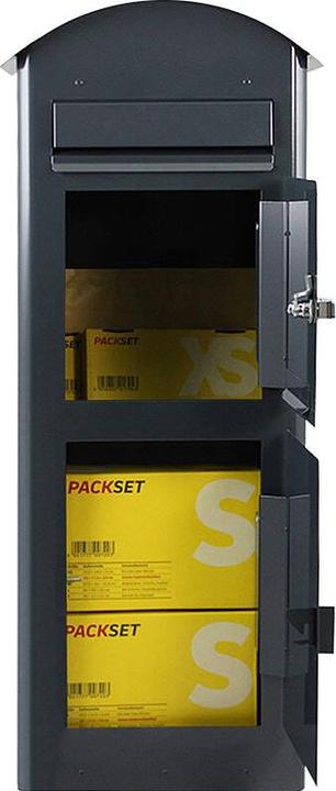 Actual product image SafePost 80 Parcel letterbox anthracite