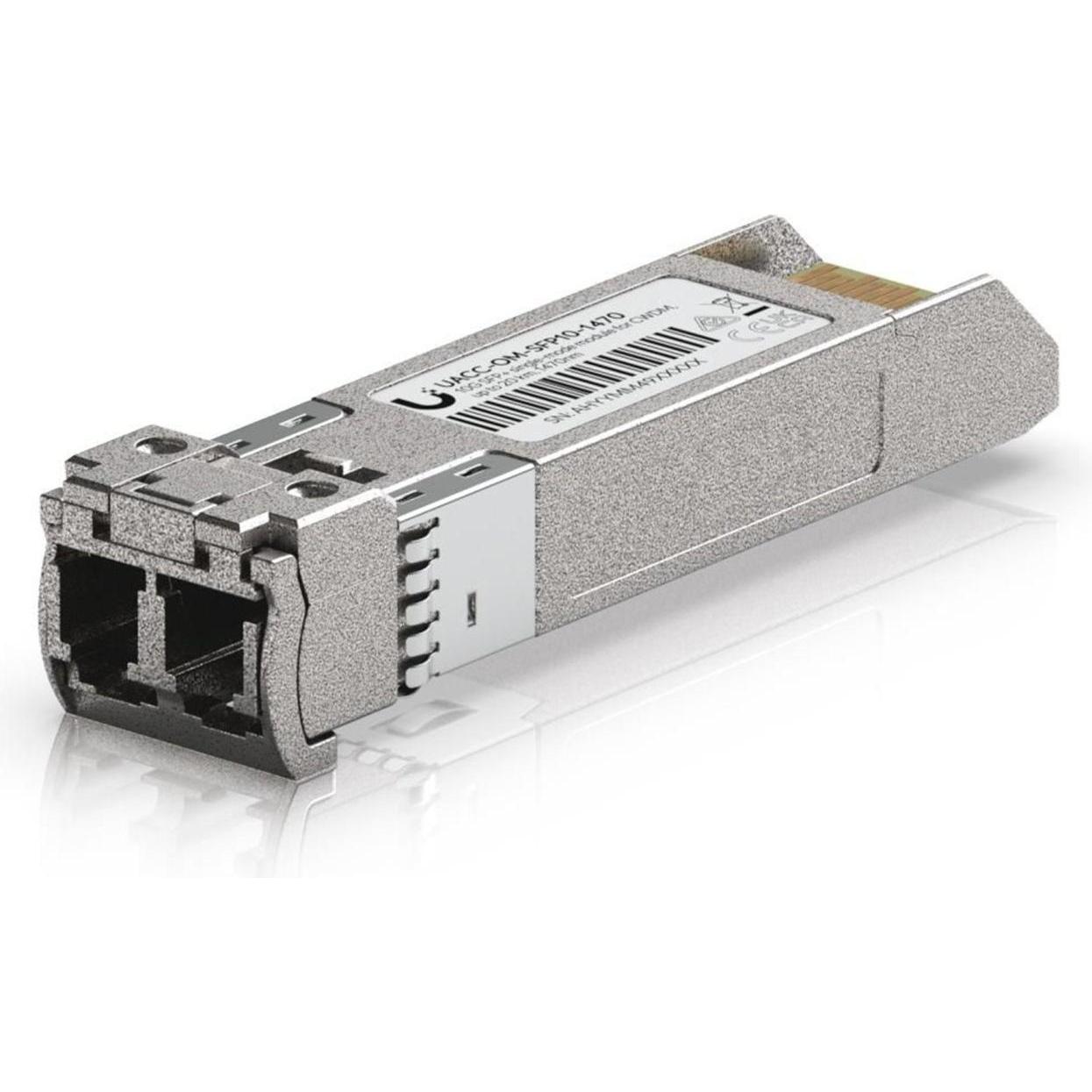 Ubiquiti SFP+ transceiver for CWDM, Transceiver, Grau