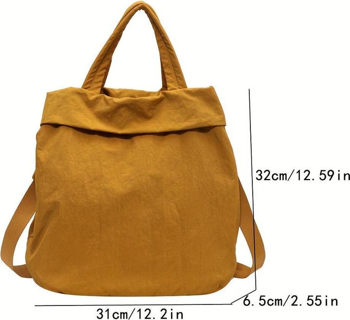 Only-Bags.Store Leichte Tragetasche mit grosser Kapazität, Sporttasche, Pendlerhandtasche im europäischen Stil