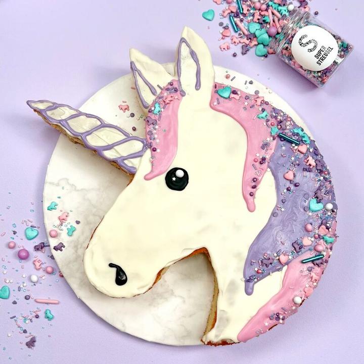 Actual product image Super Streusel Drip Cake Glasur Lavendel