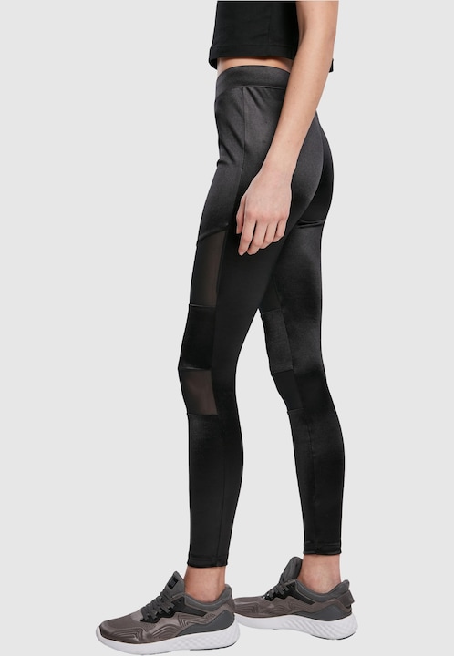 Produktbild Urban Classics Ladies Shiny Tech Mesh Leggings (M)