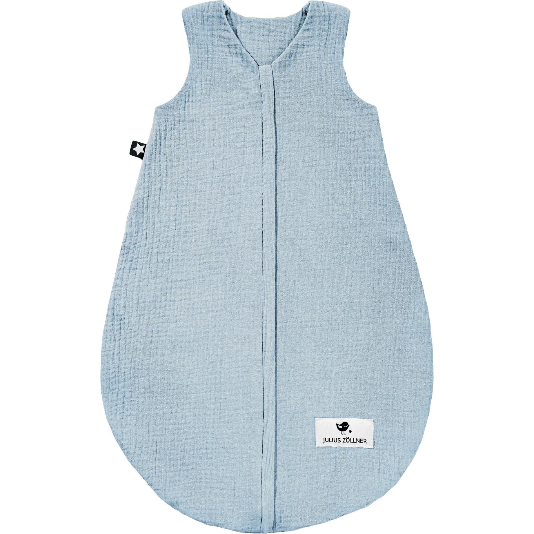 Julius Zöllner, Babyschlafsack, Musselin Sommerschlafsack, Denim (86 cm)