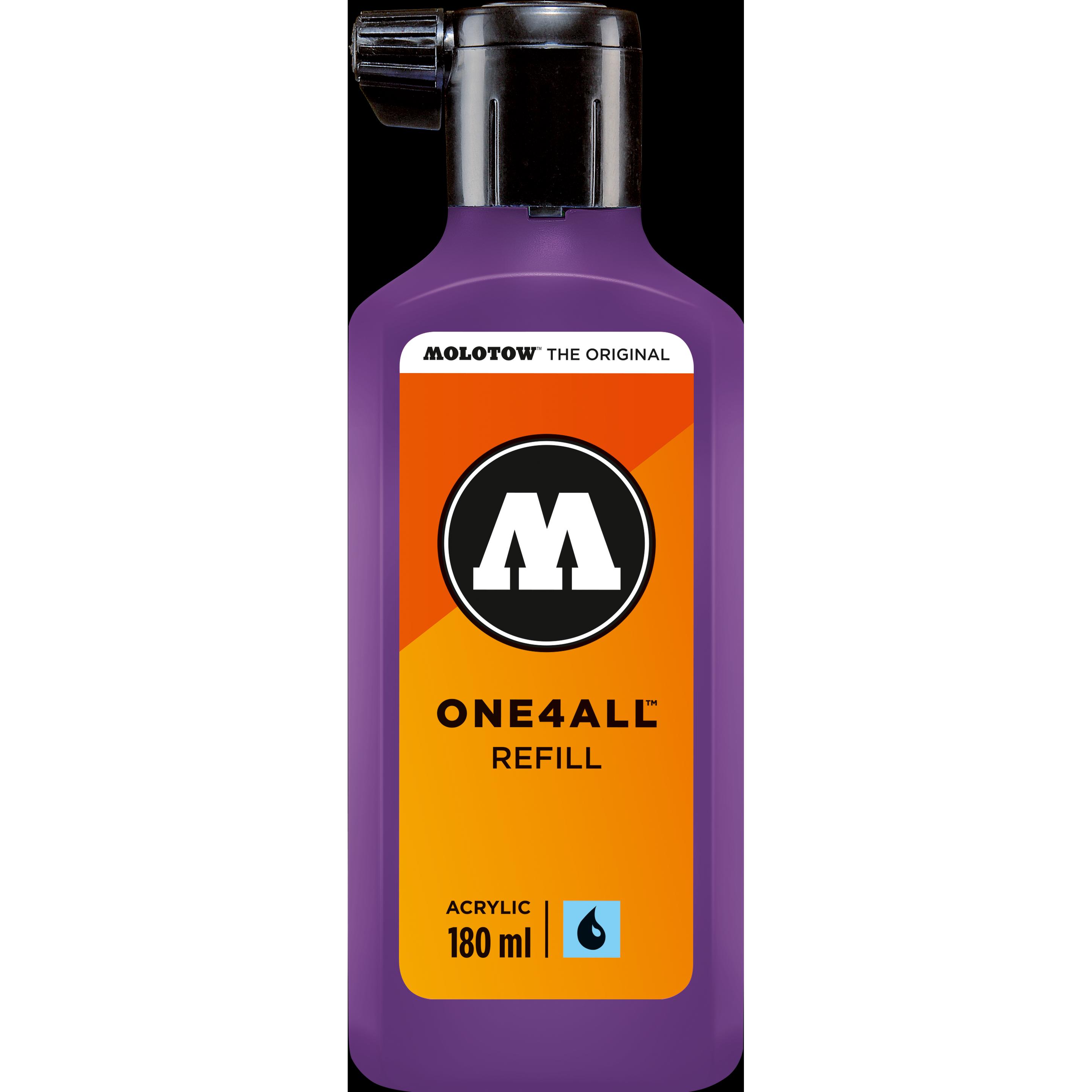 Molotow, Ersatzpatrone, Nachfülltinte One4All für Permanentmarker 180ml johannisbeere (Nachfülleinheit)