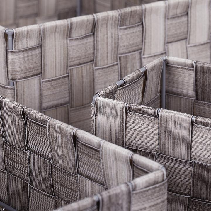 Actual product image Relaxdays 4pcs storage basket set (23 cm, 1x)