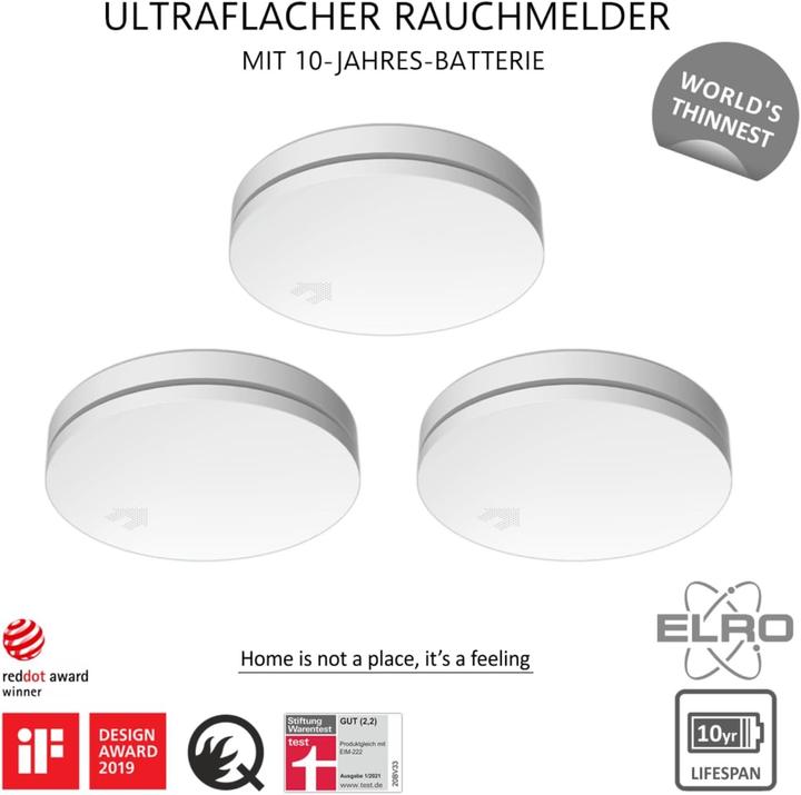 Produktbild Elro Rauchmelder-Set FS4610