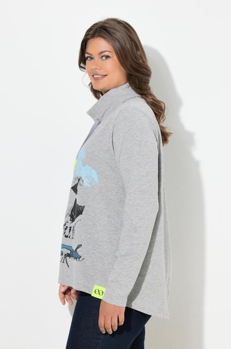 Produktbild Laurasøn Sweatshirt, Langarm, hoher Kragen, OEKO-TEX (58)