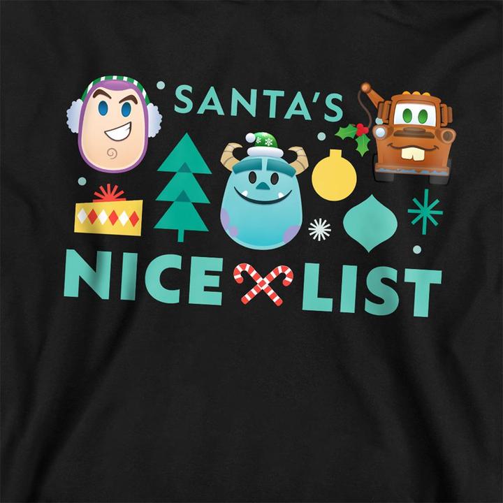 Produktbild Santa's Nice List Kapuzenpullover weihnachtliches Design (128)