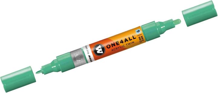 Produktbild Molotow Marqueur pour Maquettes - One4All Twin - Acrylique Calypso Moyen - 1,5/4mm - -234 - 15 cm (Calypso Mittel, 4 mm, 1 x)