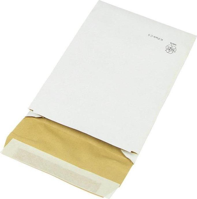 Image du produit Transpak Enveloppe matelassée K-Pack dimensions 162x229mm soufflet 50mm C5 bandes adhésives blanches L229xBmm (100 x)
