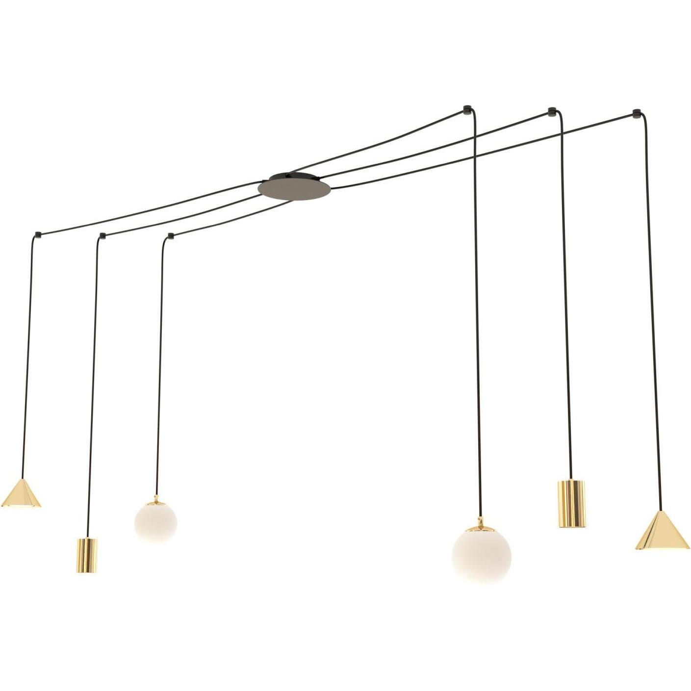 Licht-Erlebnisse, Pendelleuchte, Lugio (GU10, E14)