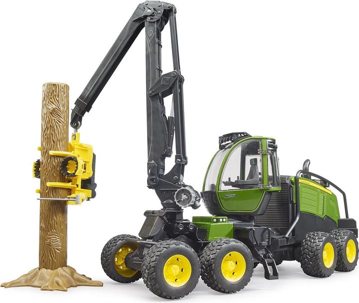 Image du produit Bruder John Deere 1270G Récolteuse avec 1 tronc d'arbre