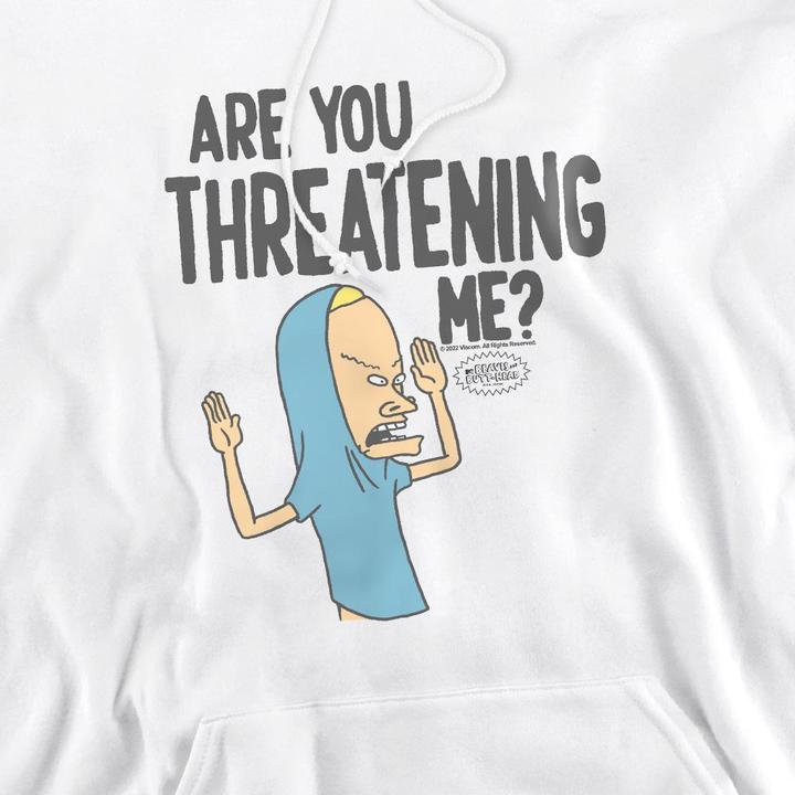 Image du produit Universal Textiles - Sweat à capuche ARE YOU THREATENING ME? - Homme (M)