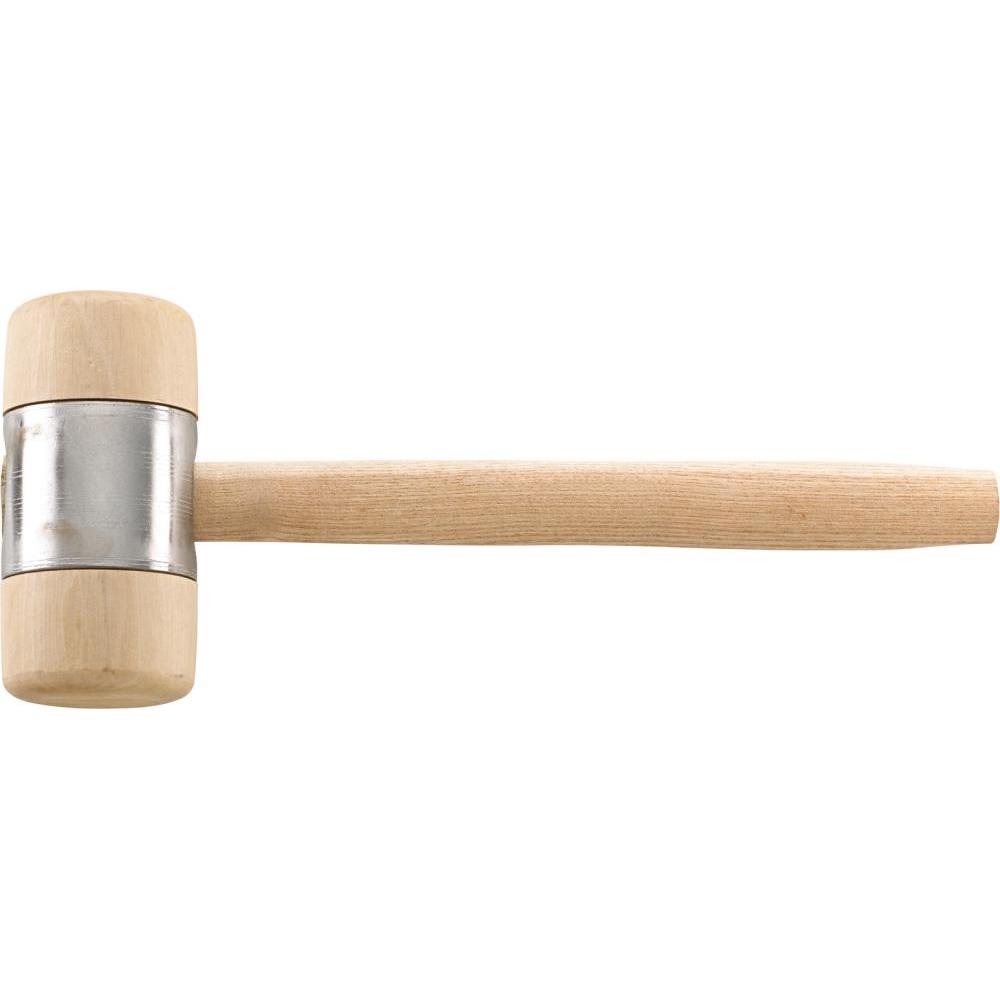 Magni, Hammer, Holzhammer DIN 7462B Kopf-D. 80x160mm mit Metallmantel FORTIS