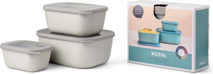 Actual product image Mepal Fresh food container set 3 pieces (0.75 l)
