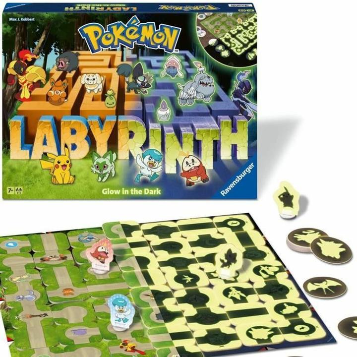 Actual product image Ravensburger Pokémon Labyrinth Glow in the Dark (Multilingual)