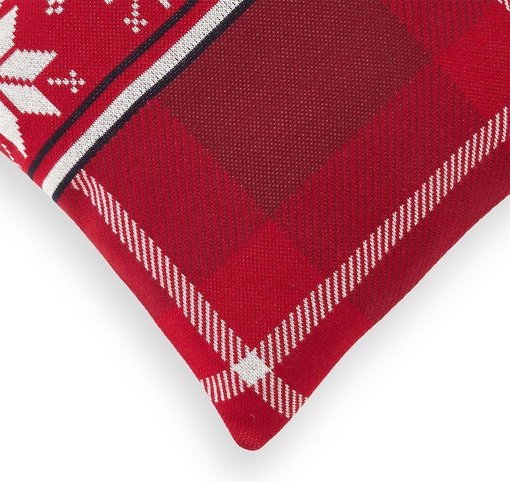 Immagine prodotto Tommy Hilfiger Kissenhülle Snowstar red (40 x 40 cm)