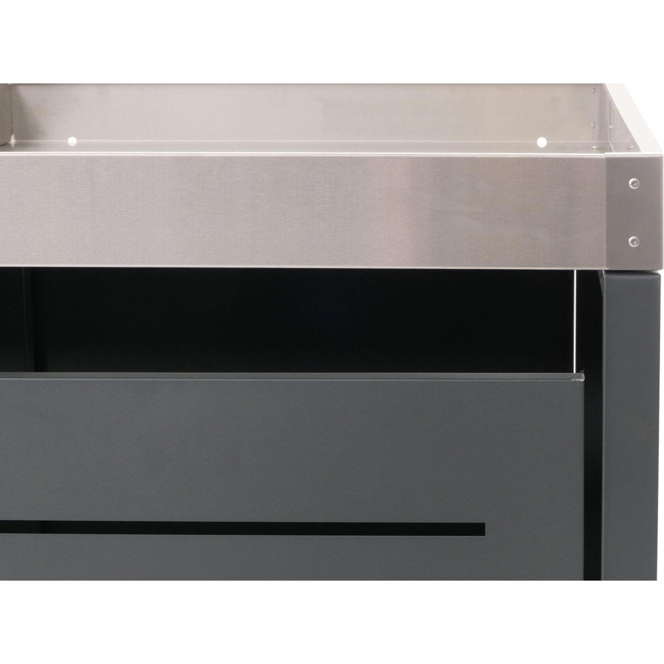 MCW, Gartenhaus + Gartenschrank, H40-XL-2