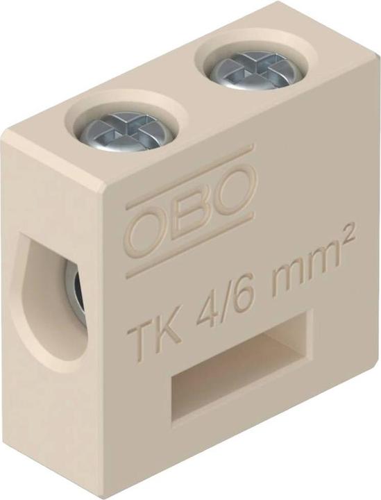 OBO Bettermann 7205702 TK 06 Ceramic terminal flexible: - rigid: 6-6 mm² No. of poles:
