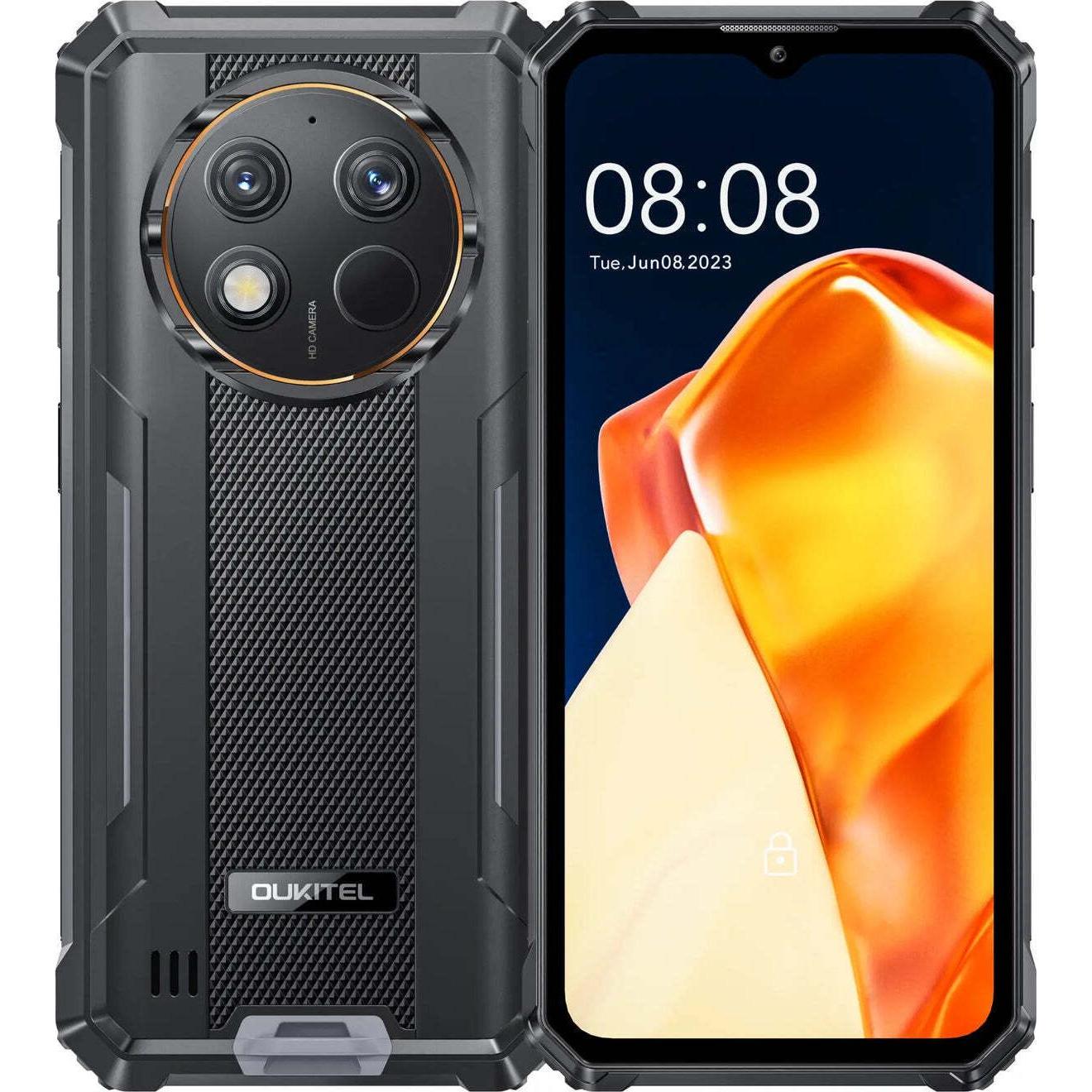 Oukitel G1 Telefon, 256GB/6GB, schwarz (256 GB, Schwarz, 6.52", 48 Mpx), Smartphone, Schwarz