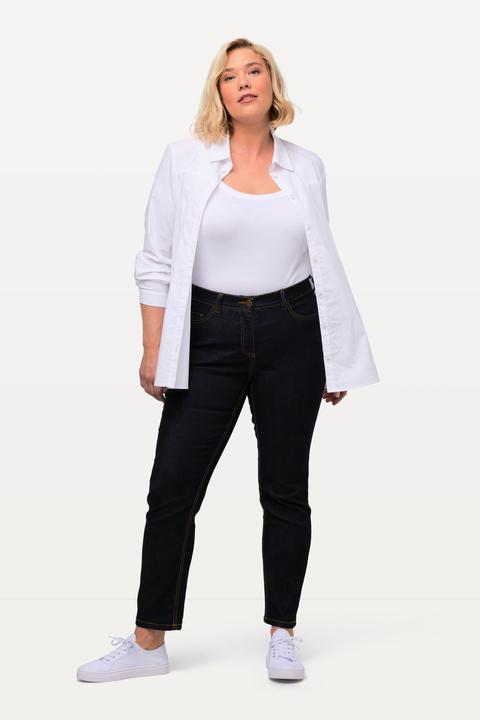 Image du produit Ulla Popken Jean Sammy, taille confort et coupe slim 5 poches (44)