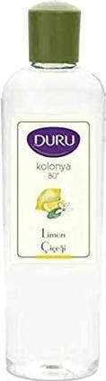 Actual product image Duru Kolonya Lemon Turkish Fragrance Water Eau de Kolonya 200ml (Eau de cologne, 200 ml)