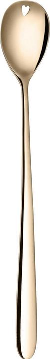 Immagine prodotto Sola Cucchiaio da latte macchiato Alpha con cuore 1 pezzo, Champagne (1 Pezzo/i, Misurini)