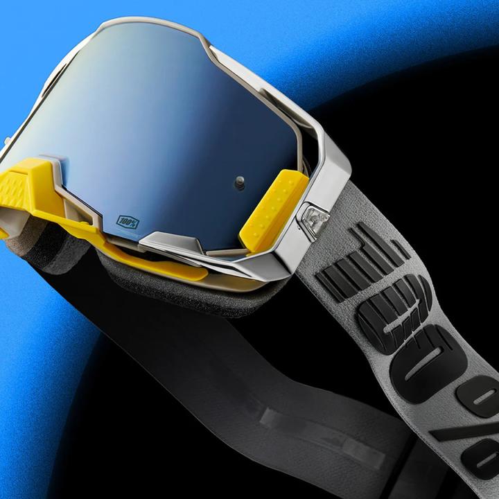 Produktbild 100% Goggle Armatic Forecast (Grau, Mirror Silver Flash)