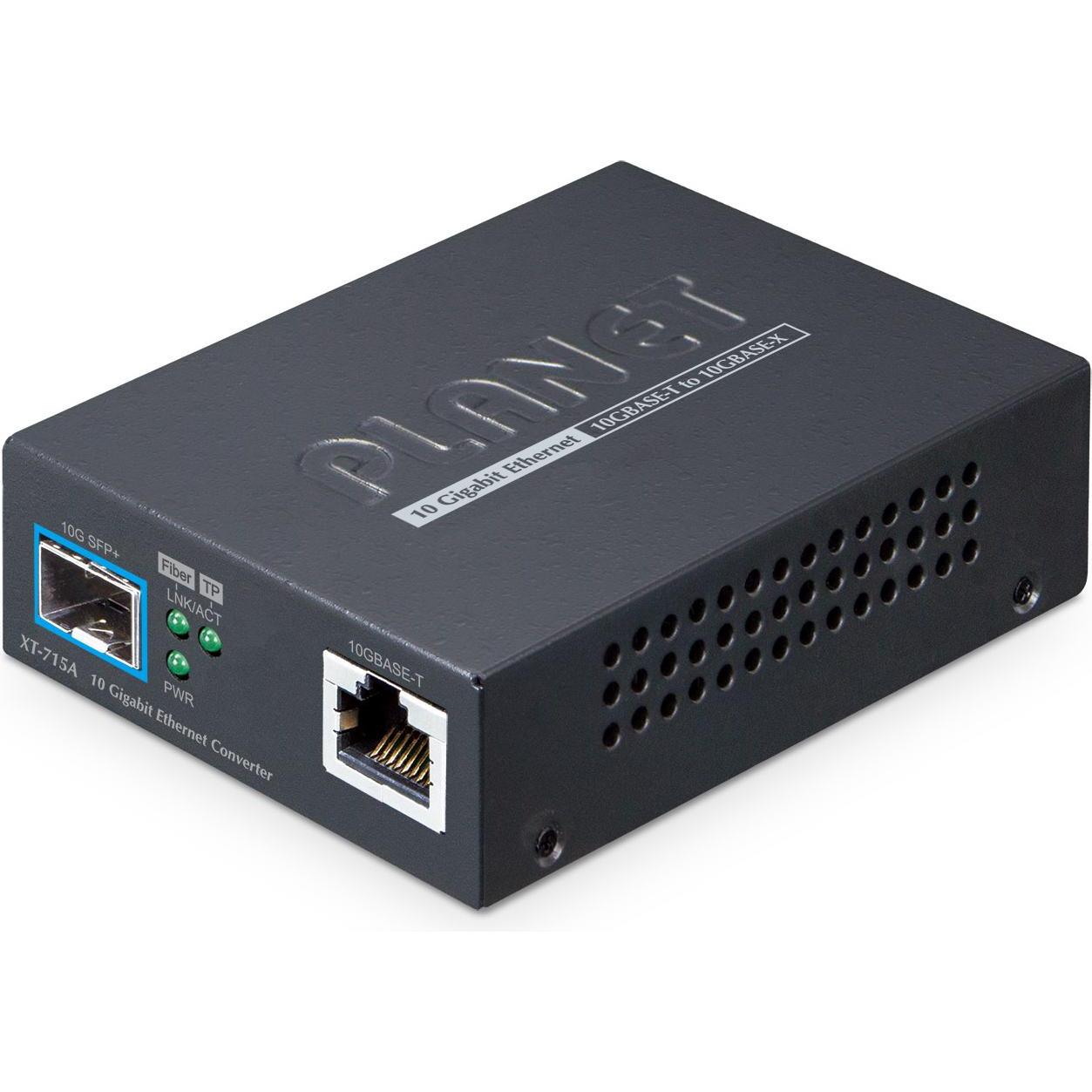 Planet 10GBASE-T to 10GBASE-X SFP+, Data Converter