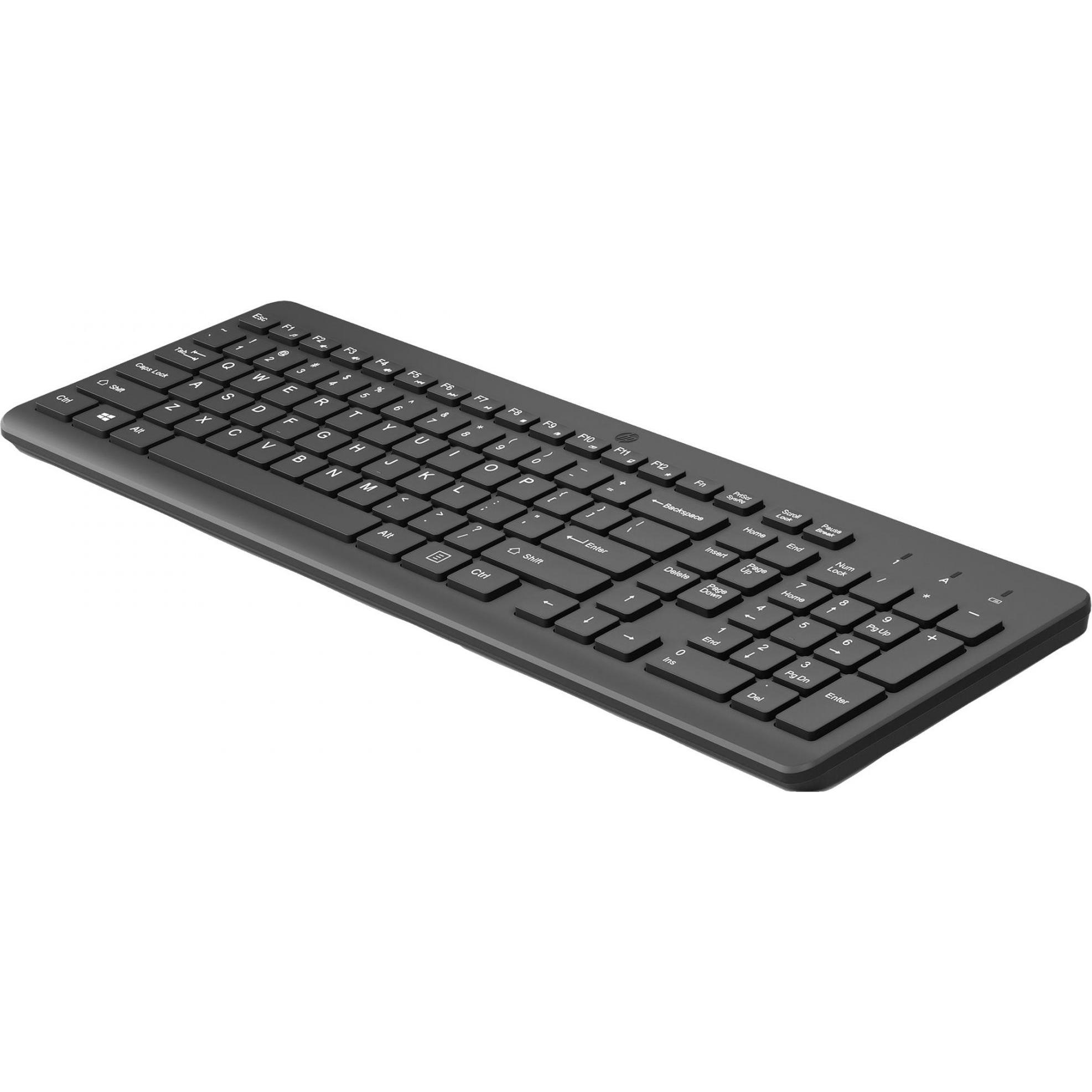Thumbnail - HP 225 WL KBD Germany - German localizat (DE, Kabellos), Tastatur, Schwarz