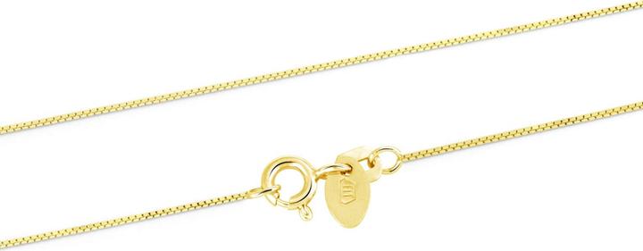 Produktbild Beneto NadÄasovÃ½ pozlacenÃ½ Å™etÃ­zek Kostka/Venezia AGS1081 CH Gold - Length: 42 cm