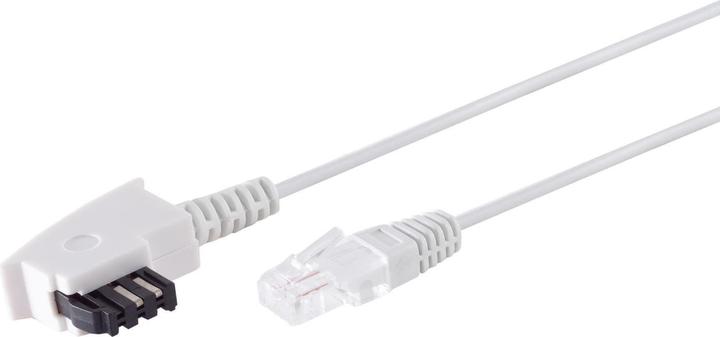 CSL Cavo Internet 20m Da TAE-F A RJ45 Per Router - Nero - Foto 3