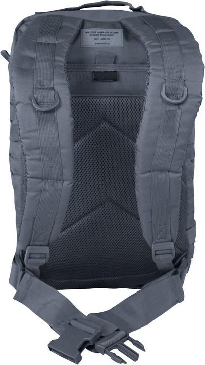 Actual product image Mil-tec US Assault Backpack L Laser Cut, grey (36 l)