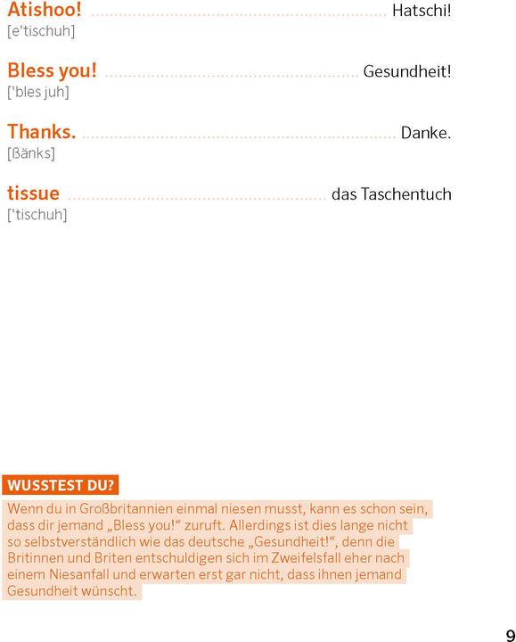 Nährwerte und Zutaten Sprechen wie ein echter Engländer (Deutsch, Englisch, 2025)