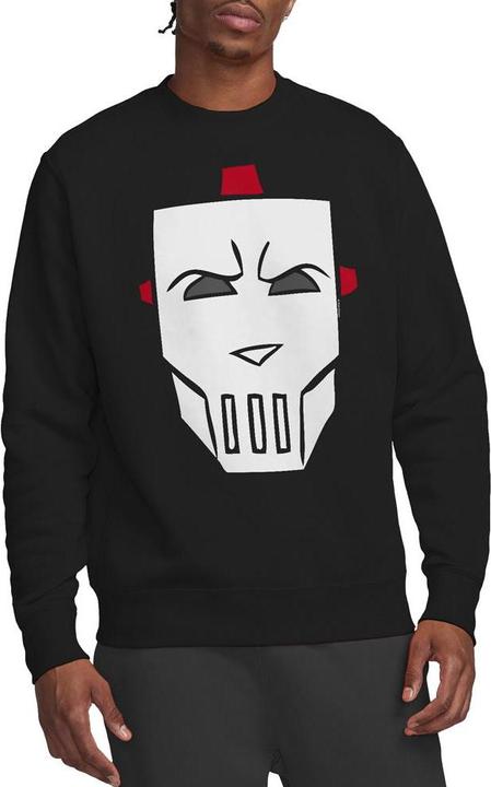 Actual product image Teenage Mutant NT Unisex Adult Casey Jones Hockey Mask Sweatshirt (XXL)