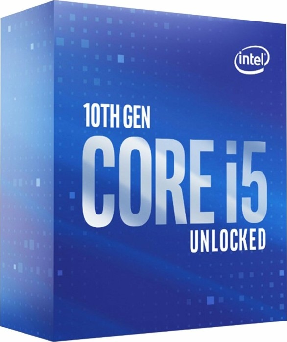Actual product image Intel Core i5-10600KF (LGA 1200, 4.10 GHz, 6 -Core)